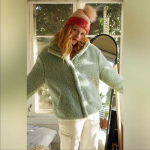 *NWT* PACSUN. Sherpa Jacket in Mint